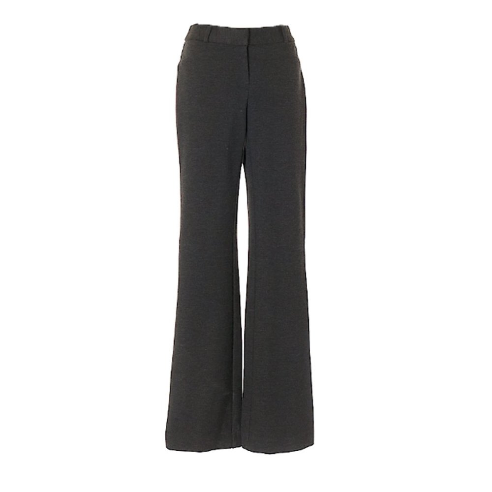 INC International Concepts Boot Leg Cut Gray Casual Pants Size 4